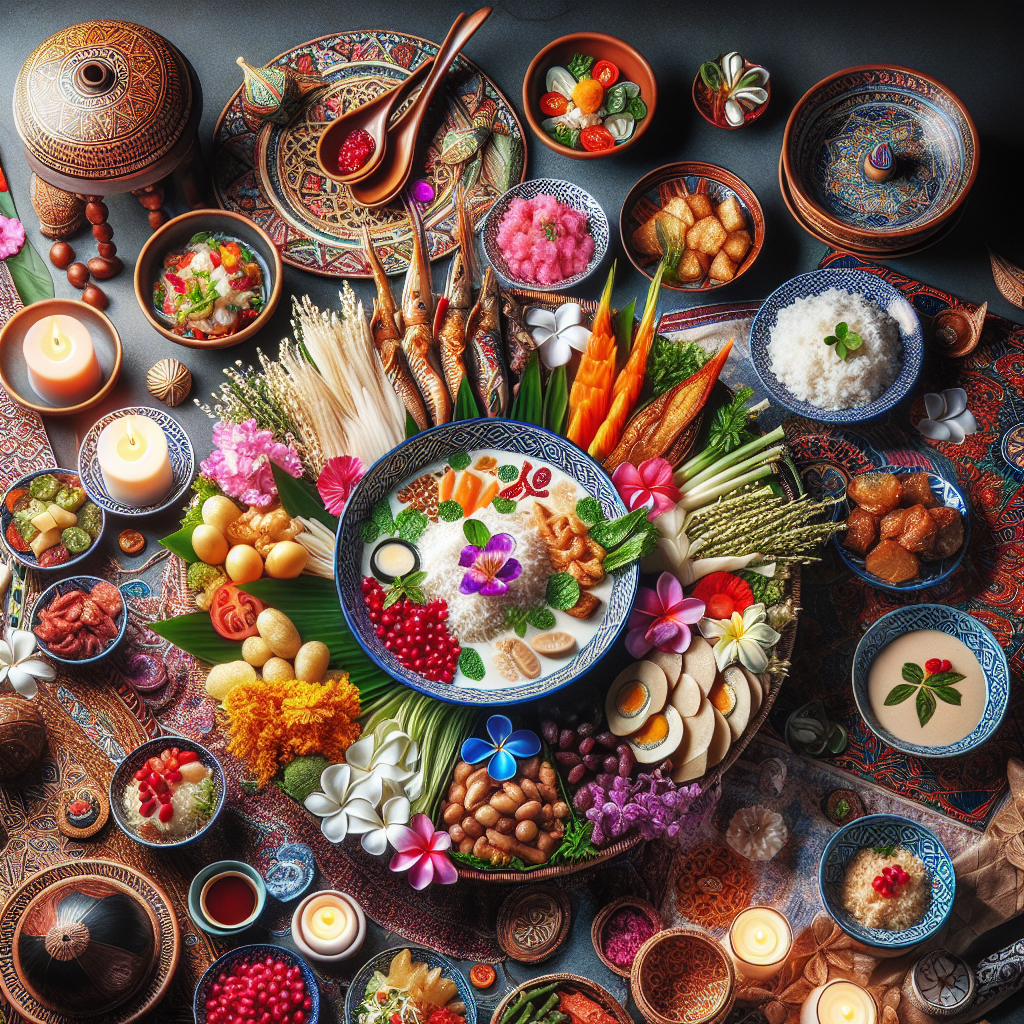 Mengenal Keindahan Gambar Makanan Tradisional Indonesia yang Menggugah