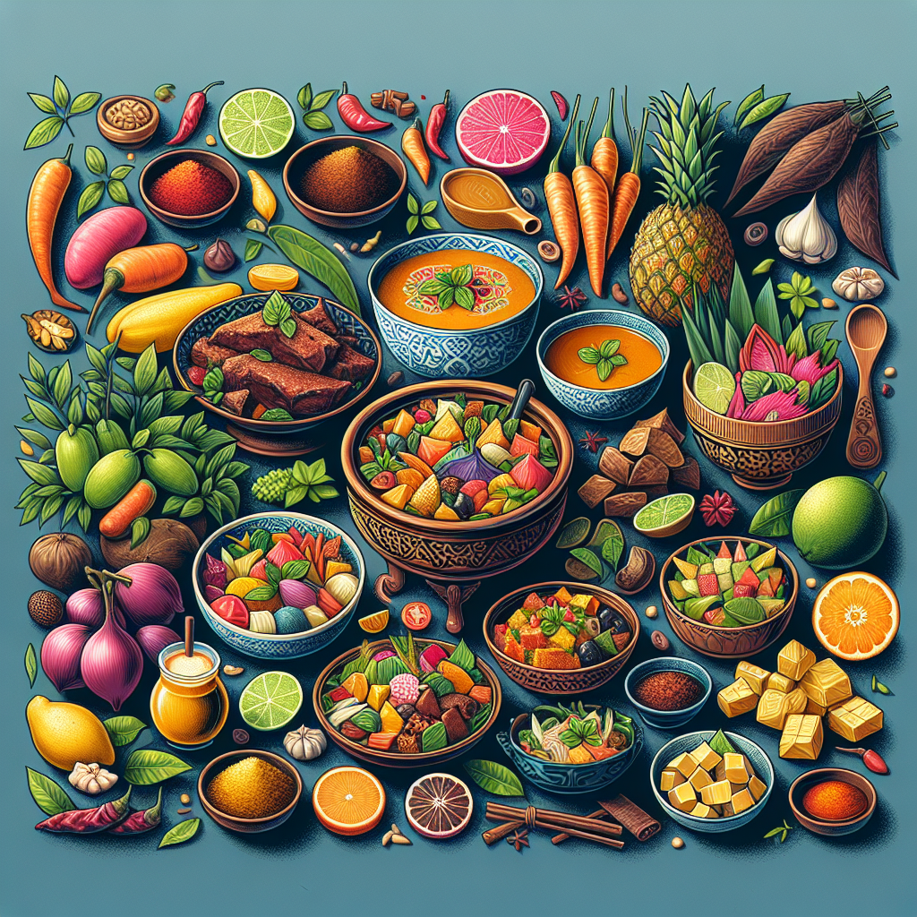 Eksplorasi Kekayaan Rasa Lewat Poster Makanan Tradisional Indonesia