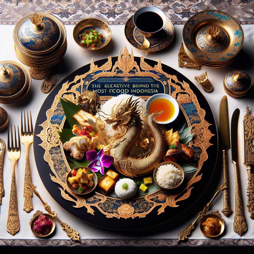 Mengungkap Rahasia di Balik Makanan Termahal di Indonesia