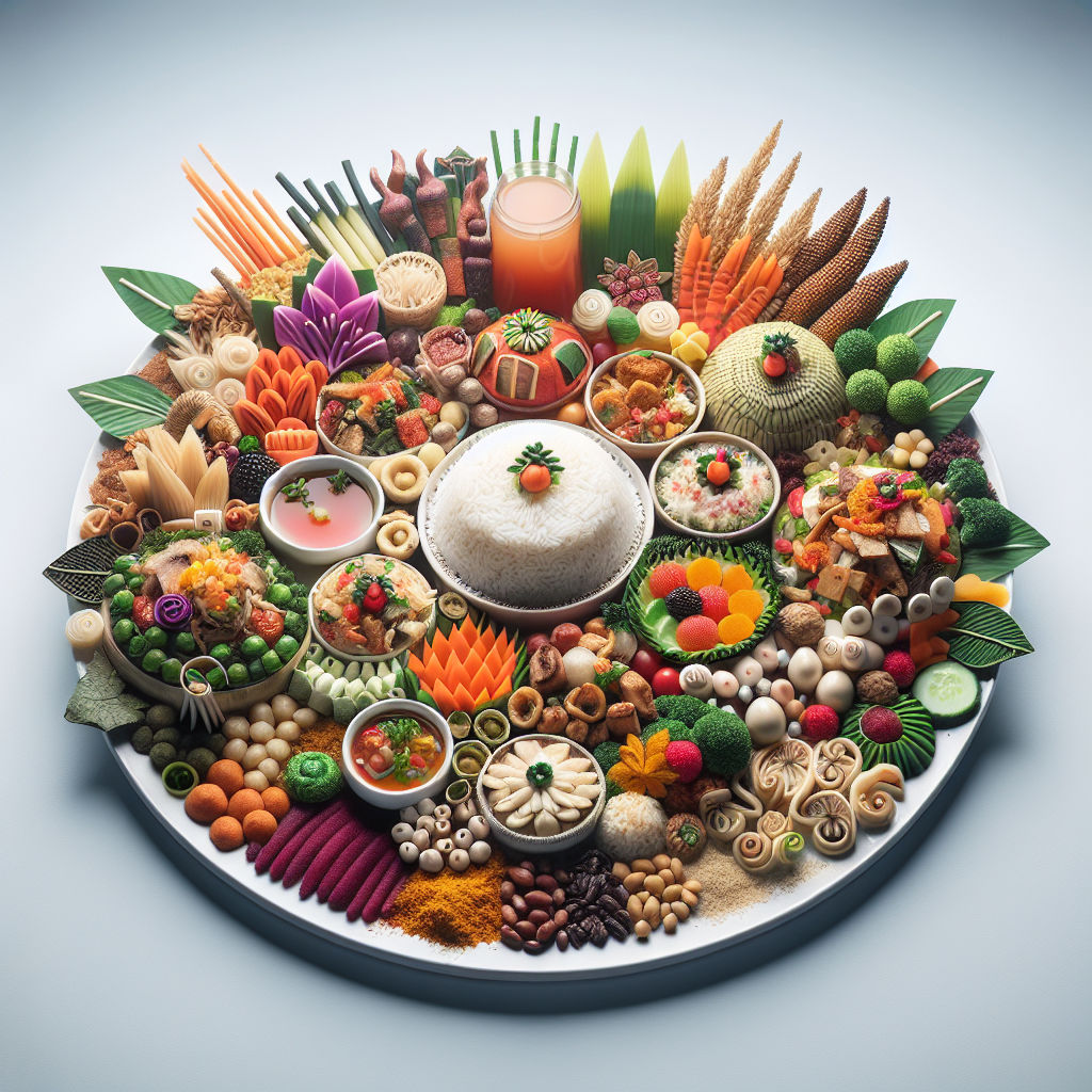 Kreasi Kreatif dalam Plating Makanan Tradisional Indonesia