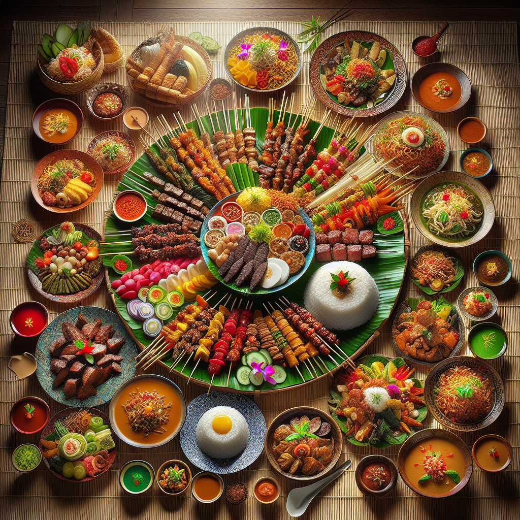 Makanan Tradisional Indonesia yang Paling Digemari di Seluruh Dunia
